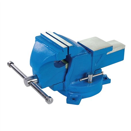 Silverline 580468 Étau d'ingénieur à base pivotante 100 mm