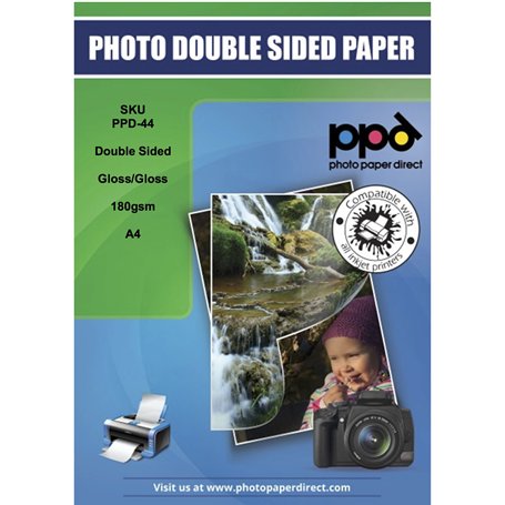 PPD 15 X A4 Papier Photo Double Face Brillant