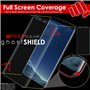 TECHGEAR [2 Pack] Protection Écran pour Galaxy S8 [ghostSHIELD] Film de Protection Souple en TPU avec Protection Totale de l’Écr