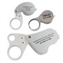 TRIXES Set de 3 loupes de bijoutier lentilles 30