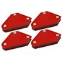 4pc Mini soudure magnétique à angle droit les détenteurs de soudure Soudage Mag Square TE853