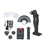 KATSU FIT-BAT 21V Meuleuse d'Angle Sans Fil 115mm 125mm avec Batterie et Chargeur, pour Couper Meulage Polissage et Affûtage 102