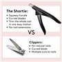 Mylee Coupe-ongles The Shortie - Coupe-ongles Précis et Durable, Outil de Manucure, Coupe-ongles Professionnel, pour les Extensi