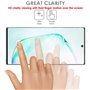 TECHGEAR Protection Écran Compatible avec Samsung Galaxy Note 10 Plus/Note 10+ 5G [ghostSHIELD] Film Protecteur Écran en TPU ave