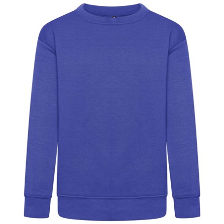 Loxdonz Chandail en molleton à col ras-du-cou pour filles et garçons