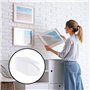 SUNSK Feuille Acrylique Transparent Panneau Acrylique 100 x 100 mm Feuilles de Plexiglas pour Remplacement de la Vitre du Cadre