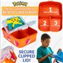 Pokémon Boite Repas avec Compartiments et Gourde Enfant - Idéal pour École et Sortie