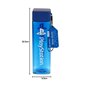 PlayStation Square Bouteille d'eau de voyage en plastique avec dragonne | Cadeaux 500 ml