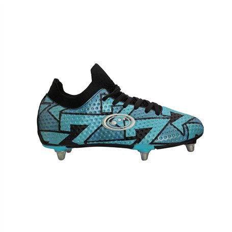 Optimum Aztec Chaussures de rugby à 6 goujons Mobilité et précision supérieures | Confort léger | Ajustement sécurisé | Traction
