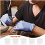 Dokeno Lot de 100 Gobelets Jetables pour Encre de Tatouage, Petites Tasse de Pigment, Coupes Encres en Silicone, Tattoo Ink Caps