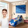 SONIC THE HEDGEHOG Housse de Couette et Taie d'oreiller Garçon, 1 Set de Linge de Lit pour Enfant et Ado