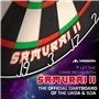 Mission Darts DB023 Samurai II Cible de fléchettes Standard de compétition Professionnelle avec Structure métallique Ultra Fine