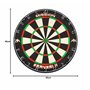 Mission Darts DB023 Samurai II Cible de fléchettes Standard de compétition Professionnelle avec Structure métallique Ultra Fine
