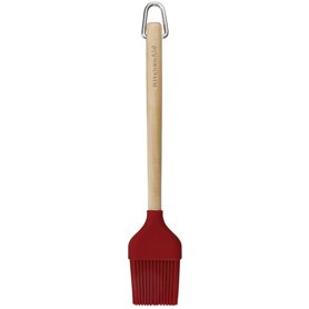KitchenAid Pinceau à pâtisserie en bois de bouleau avec tête en silicone rouge (KQR733OHERE)