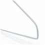 Hangerworld 50 Cintres 40cm Solides en Métal Blanc à Barre Pantalon, Largeur Universelle, pour Les Vêtements