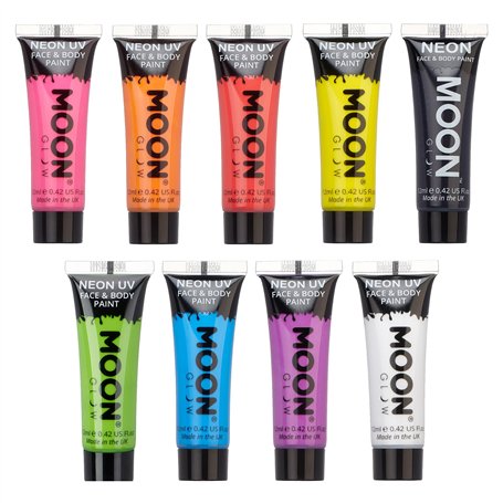 Moon Glow Intense UV Neon Peinture pour le visage et le corps – rose