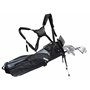 LONGRIDGE 7" Tri Lite Sac de Golf du Dimanche - Noir/Argent