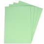 Lot de 50 feuilles de papier cartonné A4 vert menthe 160 g/m² pour imprimante photocopieuse