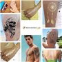 40+ Tatouages ​​Temporaires Sexy Coquines Tatouages Temporaires Pour Femme Mesdames Hommes - Plaisir Adulte Pour Avant-Bras Patt