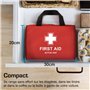 Active Era Trousse de Premiers Secours 320 Pièces – Kit De Survie Complet avec 2 Packs de Froid Instantané, Couverture de Survie
