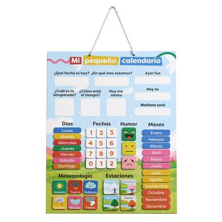 Chuckle - Calendrier Magnétique Enfant Avec Saisons