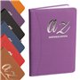 Carnet d'adresses - Répertoire A à Z - Couverture rigide avec stylo - Format A5 (Violet)