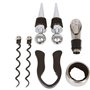 Tire Bouchon 9 Pcs Kit Accessoire Vin Ouvre Bouteille de Vin en Coffret Cadeau avec Tire Bouchon,Coupe-Capsule,Bouchon Bouteille