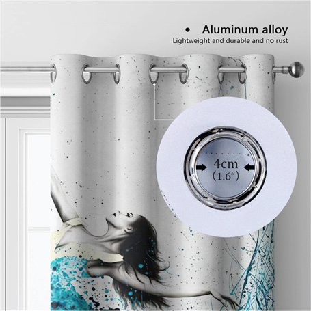 Belle Vous (Lot de 4) Bloc Porte Sol en Acier Inoxydable Chromé - 10cm x 1,20 kg - Stop Porte Antidérapant et Résistant avec Ann