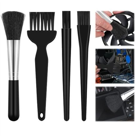 Vesaneae 4 Pièces Pinceaux Antistatiques