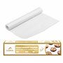LuxLiv® Rouleau de papier sulfurisé blanc 300 mm (30 cm) x 164 ft (50 m) pour la cuisson