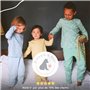 Bramble & Bear (Lot de 2) Combinaisons de Nuit garçon et Fille Sleepsuit, Fauve & Sarcelle, 2-3 Years Mixte bébé