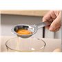 Anseom Séparateur D'oeufs, 2 Pièces Séparateur pour Jaune D'oeuf En Acier Inoxydable Filtre à Oeufs pour équipement de Cuisson d