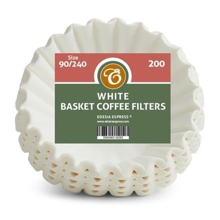 EDESIA ESPRESS - 200 filtres à café en papier - usage professionnel - Bravilor/Technivorm/Kenco - 90/240 mm