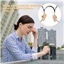 Wisebom 24 Paires Coussinet de Nez en Éponge, Plaquettes de Nez Auto-Adhésives pour Lunettes, Antidérapants Coussinets de Nez à