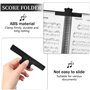 Dossier De Musique A4 Dossier De Rangement Pour Partition De Musique, Classeur Partition Extensible 4 Pages, Chemises Pour Parti