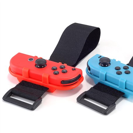 JoyHood 2 Pack Bandes de Poignet pour le Jeu de Danse 2022 2021 2020 2019 & Zumba Burn It Up pour Switch/Switch OLED Joy-Con