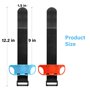 JoyHood 2 Pack Bandes de Poignet pour le Jeu de Danse 2022 2021 2020 2019 & Zumba Burn It Up pour Switch/Switch OLED Joy-Con, Sa