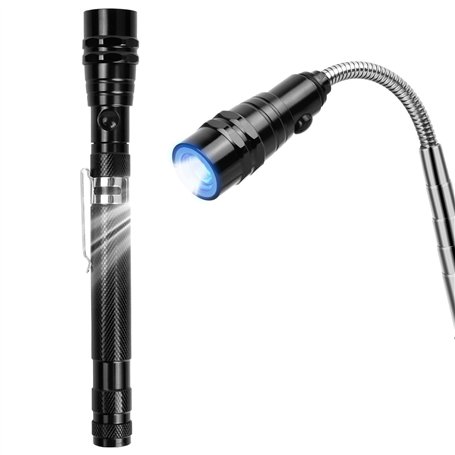 Jinlaili Outil Magnétique Télescopique Avec LED Gadget