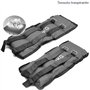 Poids pour poignet et cheville Wrist/Ankle Weights (2 x 2 kg) avec sangle réglable, idéal pour l'entraînement en gymnastique aér
