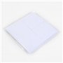 Evergreen Goods Lot de 4 blocs-notes adhésifs blancs – 100 feuilles par bloc (76 x 76 mm) – Design épuré et minimaliste pour mém