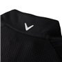 Callaway Golf Mens Hex Textured Sustainable Thermal Fleece Pull - Caviar - M