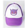 Pokémon Casquette à visière incurvée réglable Gengar en Violet | Chapeau de Protection Solaire Unisexe pour Adultes | Vêtements