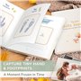 Tiny Trees® Livre de souvenirs pour bébé – My First Year Diary – 51 pages – Cadeau pour fête prénatale – Journal des parents pou
