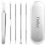 Professionnel Tire Comedon Point Noir Extracteur de points noirs Comédons Perce Bouton Blackhead Remover Set