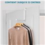 Winter Shore Crochet Porte Pliables [Lot de 2] - Porte Manteau Porte pour Séchage de Serviettes & Rangement de Vêtements, Mantea