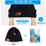 ZRUHIG Bonnet Bluetooth Homme, Bonnet Bluetooth Unisexe Cadeau Musique stéréo Chapeau d'hiver Chapeau sans Fil avec Bluetooth V5