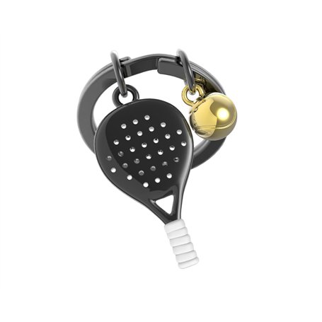 METALMORPHOSE - Porte-clés Métal 3D Padel - Passion Sport