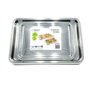 Sabert Lot de grands plateaux de service rectangulaires pratiques