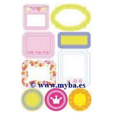 Etiquettes repositionnables roses