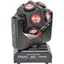 Ibiza - Effet de lumière Lyre DMX à LED RGBW 4-en-1 Light E-COSMOS 12x10W